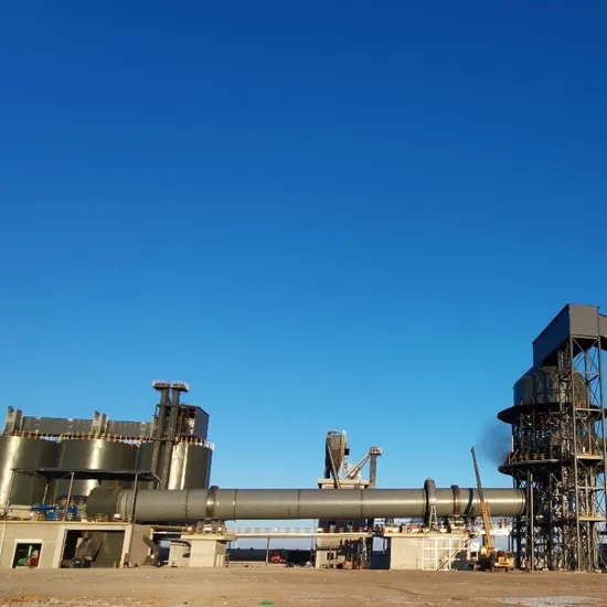 Thermal Efficiency Coal Natural Gas Burning Limestone Incinerator Rotary Kiln
