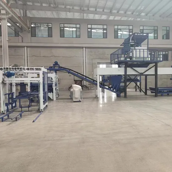 Concrete Block Uganda Turnkey Project Brick Making Machine