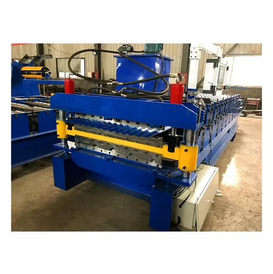 Wavy and Tr4 Roof Machine Maquina Calamina Ondulada Y Tr4
