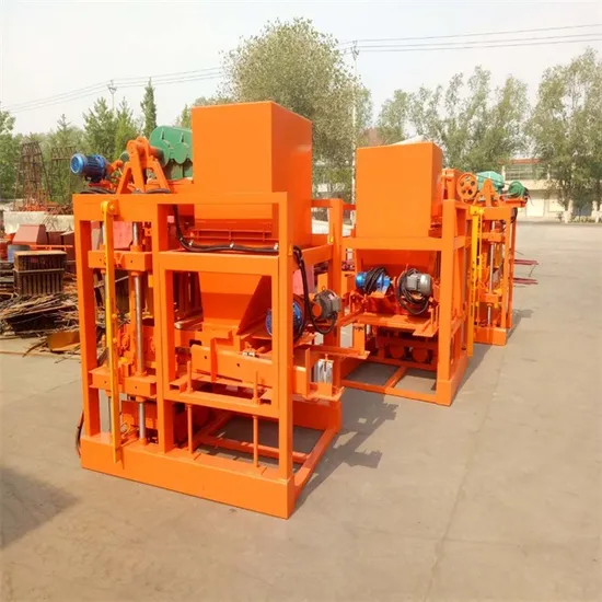 Qtj4-26 Concrete Hollow Block Making Machine
