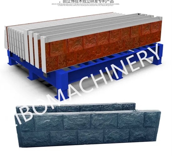 Libo Manufacturer Precast Concrete Cement Designed Fences Wall Mould Making Machine for Residential Homes