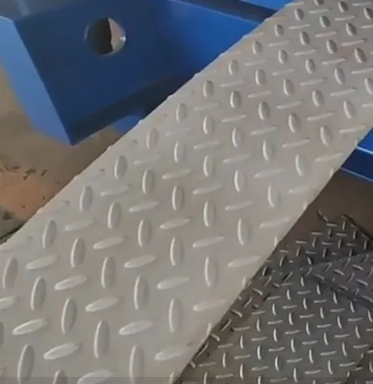 Metal Steel Sheet Plate Embossing Cold Roll Forming Machine