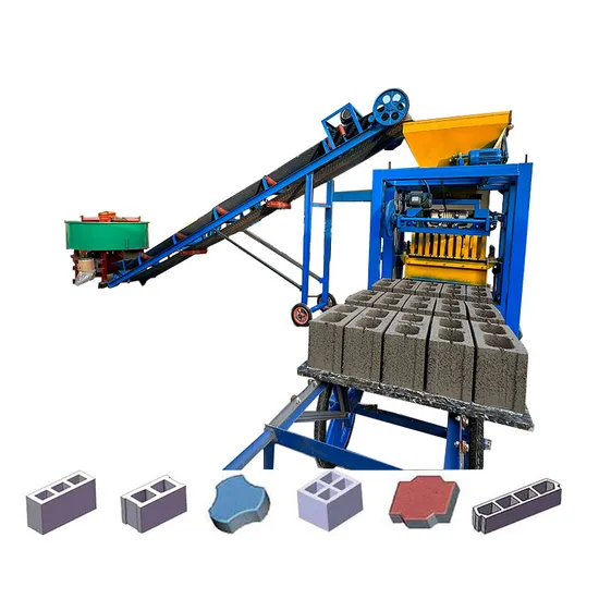 Brick Making Machinery Qt4-26 Automatic Concrete Block Making Machine Japan