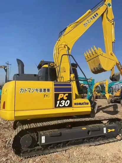 Heavy Duty Excavators Construction Machinery Mining Equipment 13t Used Crawler Excavator Excavadora Usada PC120 PC130