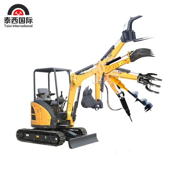 Wholesale Small Digger Machinery 1.2 Ton Mini Excavator with Cheap Price CE/EPA