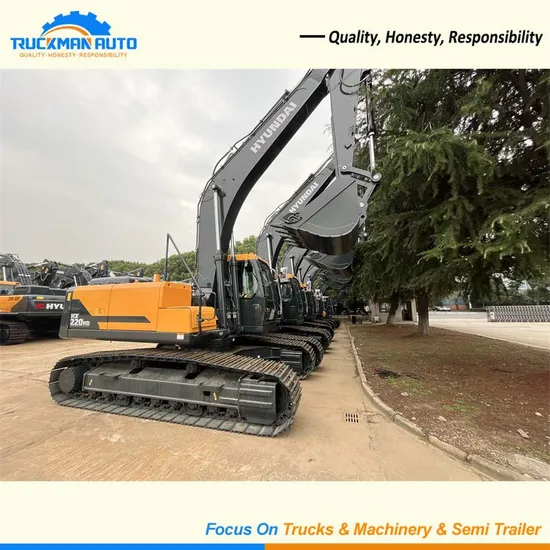 Brand New HYUNDAI HX220HD 22 Tons Crawler Excavator For Construction In Stock