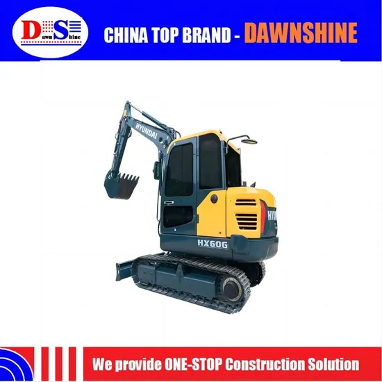 Hyundai Hx60PRO Mini Crawler Excavator Good Condition 5-6ton Digger Factory Price