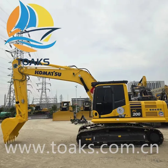 Used Japan Top Brand PC200-8 20ton Best Manufacturing Processing Engineering Construction Machinery PC60 PC70 PC130 PC220 PC350 PC450 Crawler Excavators