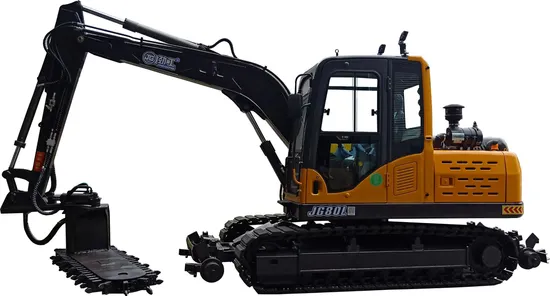 Specialty Railway Equipment 180° Rotate Undercutter Bar Excavator for Maintenance of Ballast