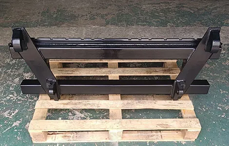 Best Price Powder-Coated Euro Pallet Fork Frame Fem2 for Tractor Attachments