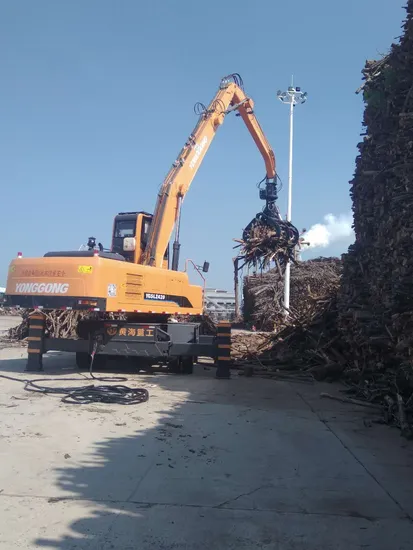 China Made Machine Wheeled Material Handler Ygslz420 Hot Sale Wood Processing Factory