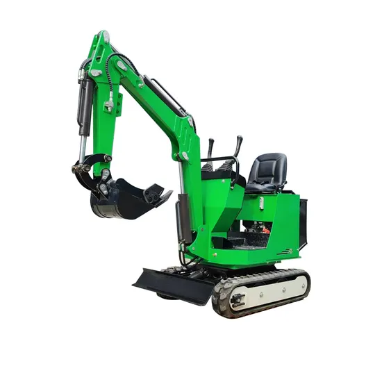 Mini Excavator with 0.8 Ton Weight and Extended Track