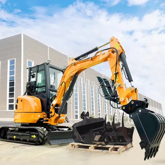 Free Shipping! 3.5 Ton Mini Excavator 1 Ton 1.8ton 2 Ton Japan Engine Digger Excavator Mini Pelle Chinese Used Small Excavator Machine