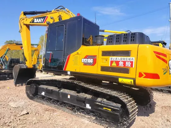 China Brand Second Hand Original Crawler Track Used Excavator Digger Sy215c Sy215 Sy60 Sy75 Sy95 Sy135 Sy365 21ton Engineering Construction Machine for Sale
