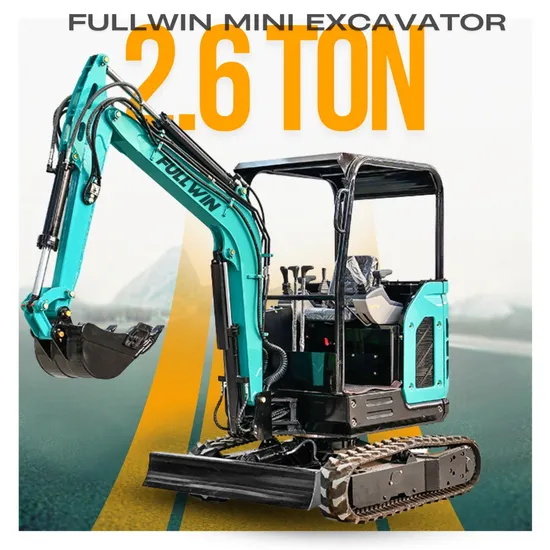 2.5 Ton Hydraulic Farm Garden Use Construction Machinery Compact Mini Crawler Excavator for Sale