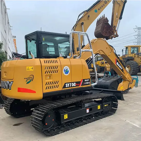 Sy75c Crawler Excavator Used 7.5 Tons Mini Diggers for Sale Cheap Price