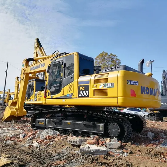 20130kg 125kw 2000rpm Free Shipping Used Excavator PC200-8 Excavator Construction Machinery Used Excavator Second Hand Excavator