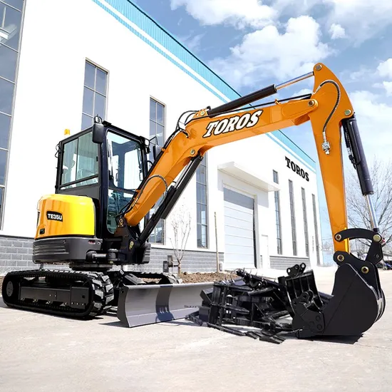 Factory Price EPA Engine Mini Excavators 4 Ton Multifunctional Minibagger 5ton Excavator Farm Used New Crawler Digger 3.5ton Mini Excavators