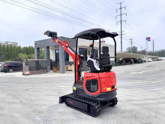 Advanced Technology Hft-15 Mini Excavator for Efficient Earthmoving Tasks