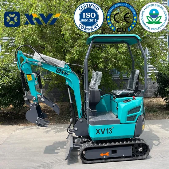 Xv13 EPA/CE / Euro5 Approved Cheapest Price Mini Excavator /Crawler/Tracked Hydraulic Farm Digger