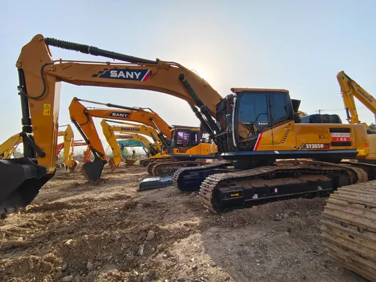 Second-Hand Excavators Used Crawler Excavator Sany365h PRO Used Engine Excavator