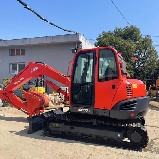 Popular Japanese Famous Brand Kubota 8.5 Ton Excavator High Quality Kubota Kx185 Excavator for Sale with CE/EPA Certificate