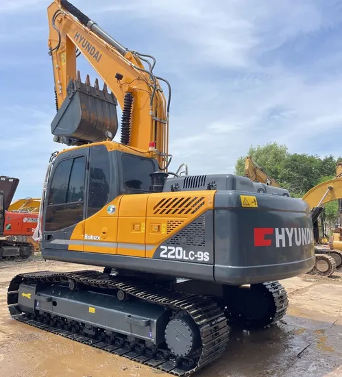 Used Original Korea Hyundai 220LC-9s 210W-9 Crawler Digger 220-9s 220LC-9 220-9 220 305 210-9 Secondhand Excavator Hyundai220 Earth Moving Hydraulic Excavadora