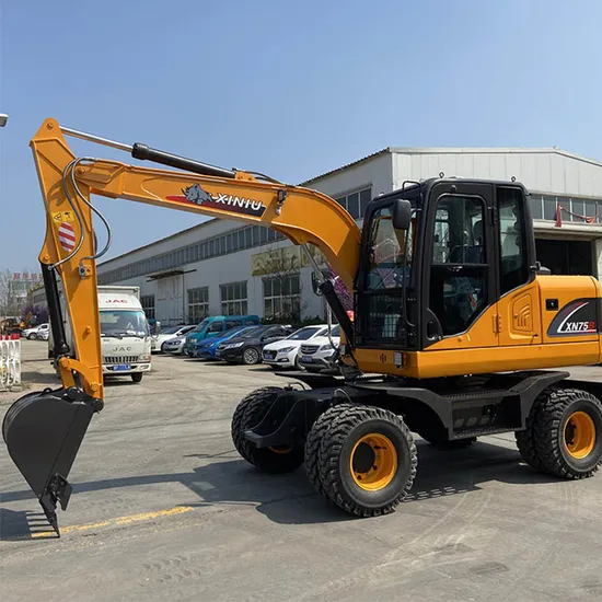 Rhinoceros Xn75b Clamp Excavator Wheel Excavator