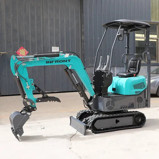 Infront Factory Wholesale Compact Mini Excavators Agriculture Machinery 1 Ton 1.8 Ton Mini Excavator with Boom Swing Digger
