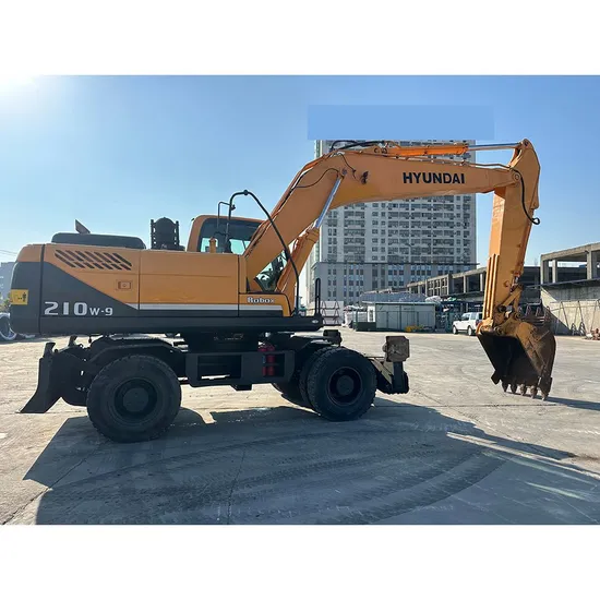 Used Hyundai Wheel Excavator Hyundai 210W R210W
