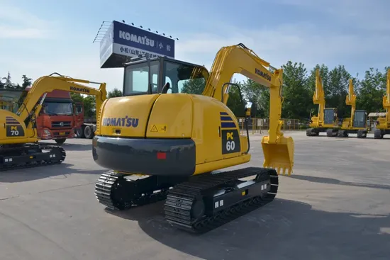 Crawler Second Hand Mini Earth Moving Construction Mahinery Equipment Used Digger Earth Moving Machine Japan Excavator Komatsu PC 60-8 Excavadora Usada