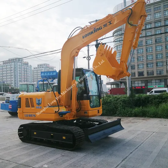 Long King Excavator LG6075 with High Quality on Sale