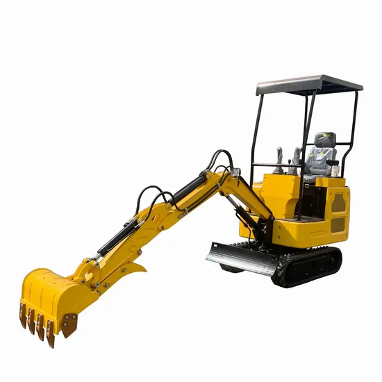 Garden Machinery CE/EPA/Euro 5 Micro Mini Bagger 1.5t 2t 1t 0.8 1.2 1.7 2 Ton 1ton Small Crawler Buckets Rubber Tire Excavator