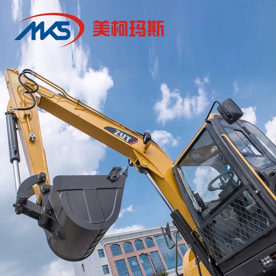 Manufacture Customize Agriculture Constructure Industrial Machine New Hydraulic Wheel Excavator