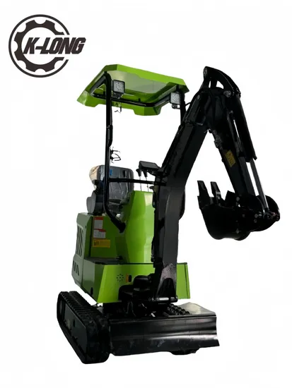 Manufacture 1 Ton China Compact Digger 1000kg Mini Tracked Excavator