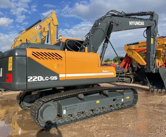 22 Ton Used Hyundai 220-9s 220LC-9s Hydraulic Crawler Excavator Construction Engineering with Low Working Hours Hyundai 215/225 220 210 on Sale