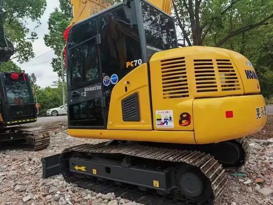 7 Ton Mini Used Excavator PC 70 for Sale Japanese Excavator Second Hand Excavator