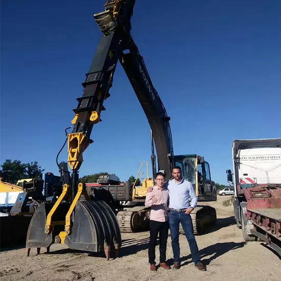 Hydraulic Telescopic Mast Telescopic Excavator Km220 Long Arm Excavator