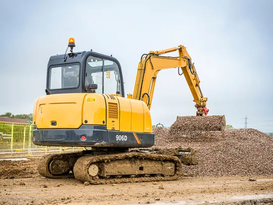 Liugong 6 Ton Mini Excavator 906f Crawler Digger with Yanmar Engine