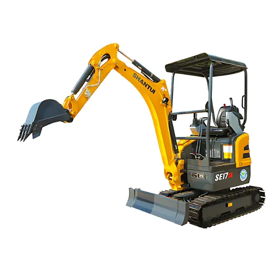 Shantui 0.04cbm Mini Excavator Se17sr Small Digger 1.8ton Crawler Excavator