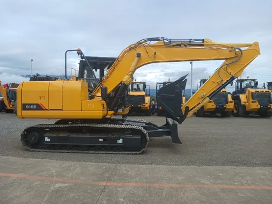 Crawler Excavator 915e 13.8ton 86kw 0.6cbm New Excavator Machine with Excavator Attachment for Sale