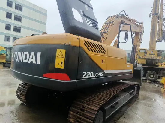 Used Original Korea Hyundai 220LC Construction Equipment Excavator