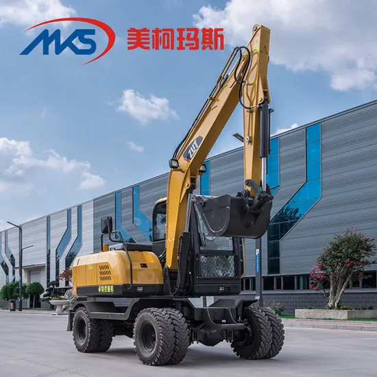 Professional Factory Export Industrial Agriculture Machine Hydraulic Wheel Excavator