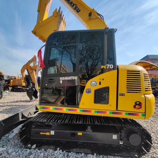 Hot Sale Second Hand Japan PC70 Used Excavator with Low Price