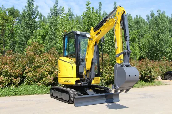 KIMA KMZ28 Mini Excavator with Swing boom and Yanmar engine for Garden Digger Excavator