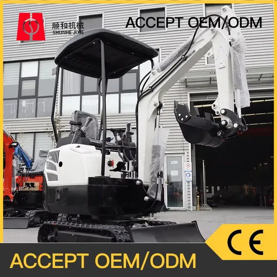 China Factory Small Micro Excavators 1 Ton Mini Excavators Crawler Excavator with Cheap Price for Sale