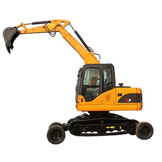 All Terrain Mini 9ton X9 Crawler Excavator with Wheels Spider Excavator