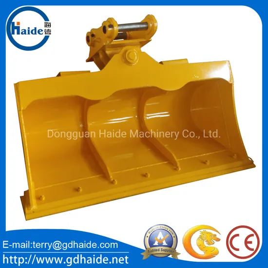 Construction Hydraulic Tilting Bucket for K-Omatsu PC200 Excavator