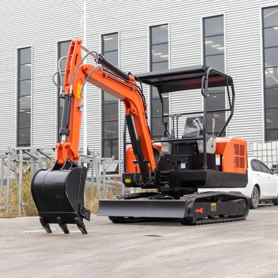 Telescopic Track Mini Crawler Excavator 2000kg Mini Excavation Equipment