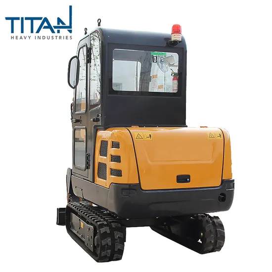 TL25E titan hot sale machine 2.5ton mini crawler excavator with best price